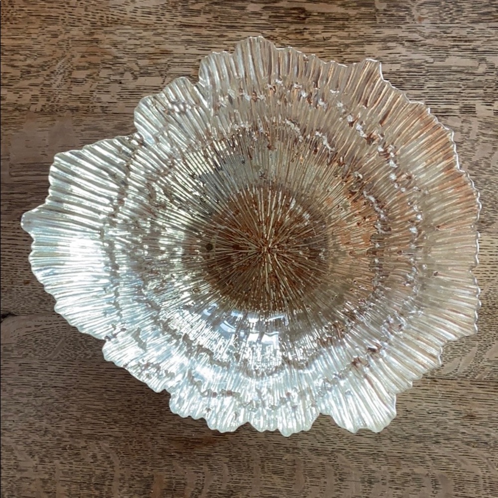 Silver End Table Dish